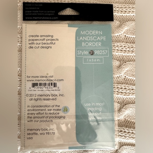 Memory Box Modern Landscape Steel Craft Die - Picture 2 of 5